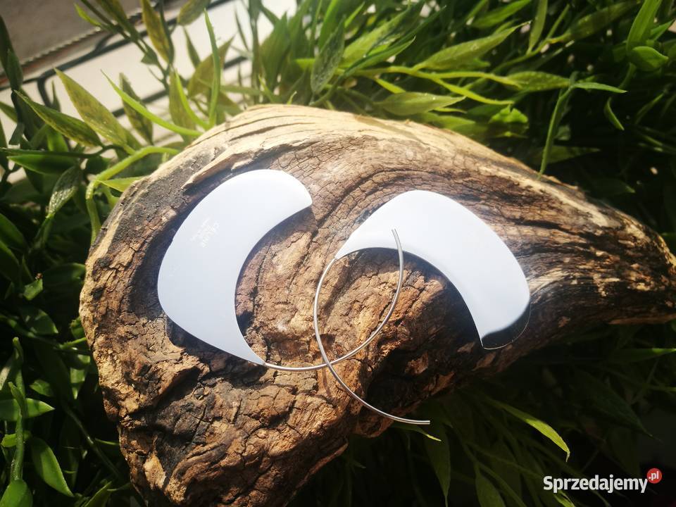 kolczyki lustro lusterko lustrzane wiszące Warszawa