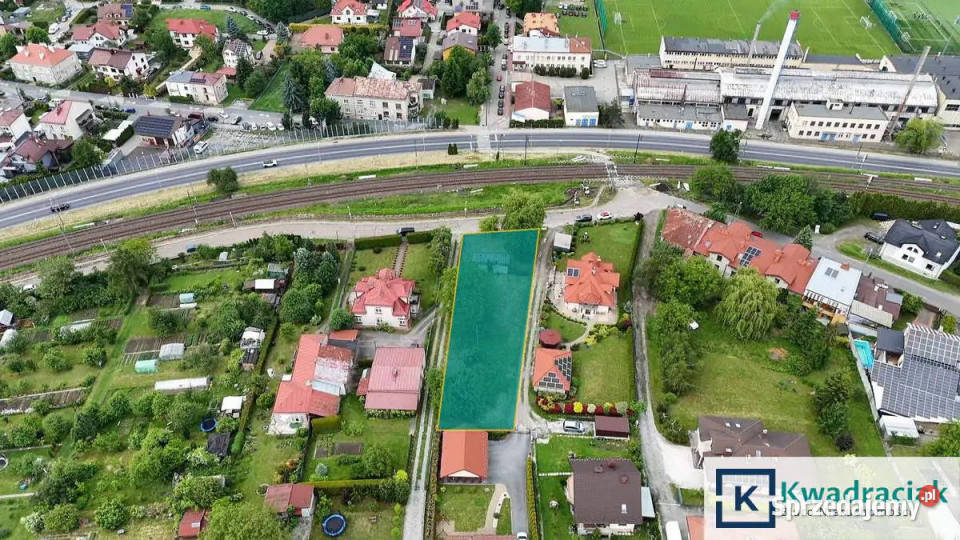 Grunt 1100 metrów Jasło budowlana Sprzedaż podkarpackie sprzedam