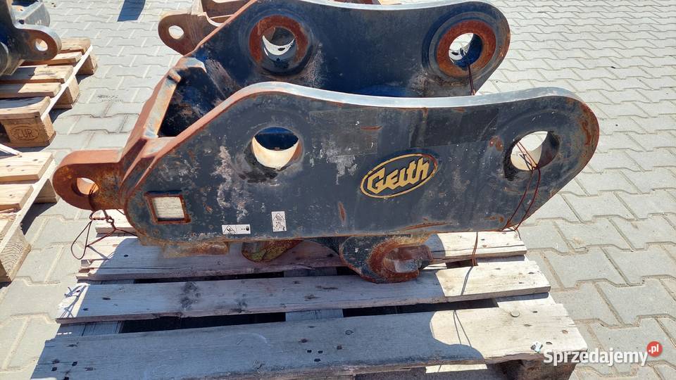 Szybkozłącze hydrauliczne Geith sworzeń 90 mm do Sochaczew sprzedam
