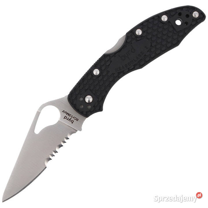 Nóz Spyderco Byrd Meadowlark 2 FRN Black Warszawa