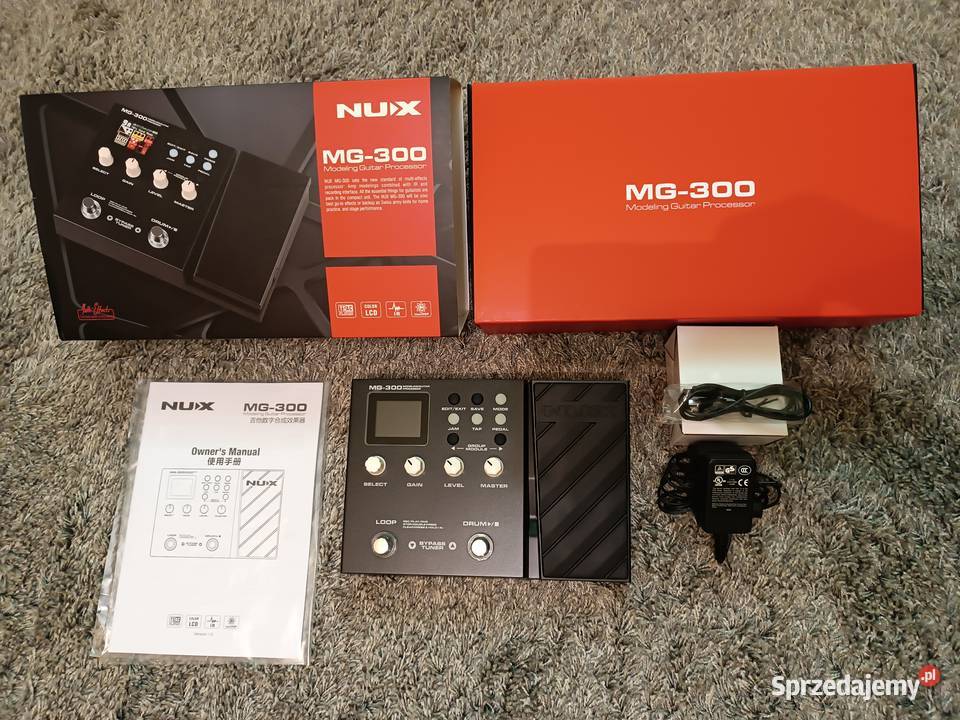 Multiefekt Gitarowy NUX MG300 stan elektryczna Łódź