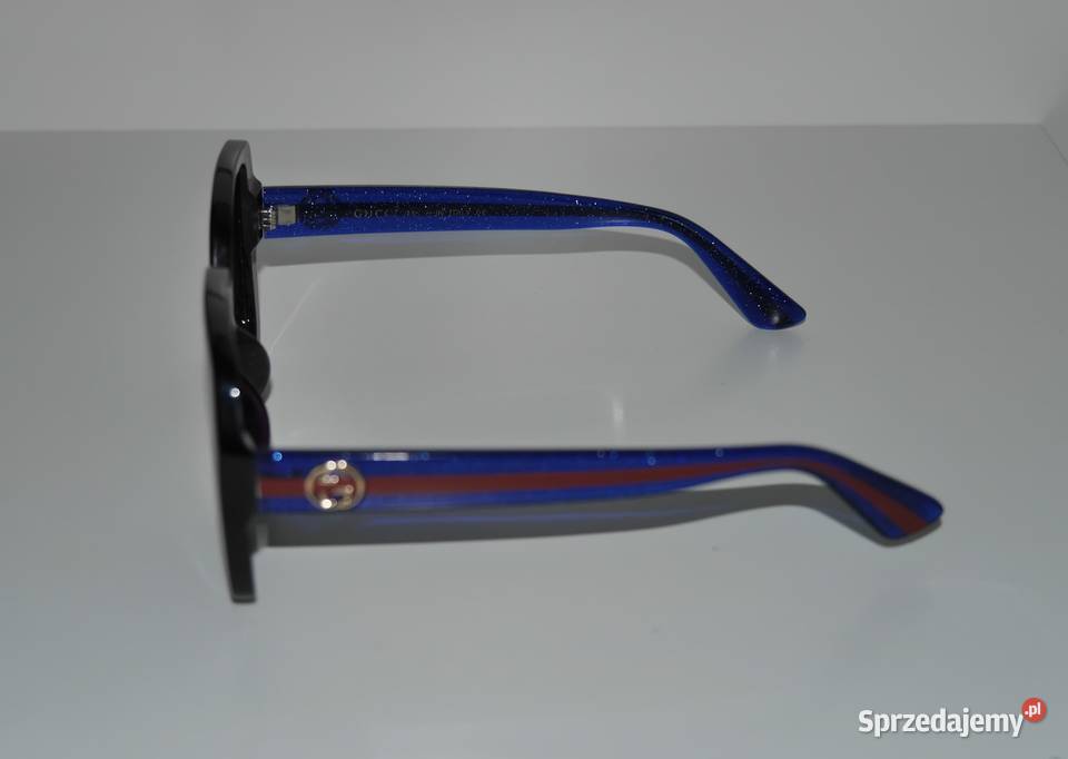 Gucci świetne okulary mieniące drobinki dolnośląskie Wrocław
