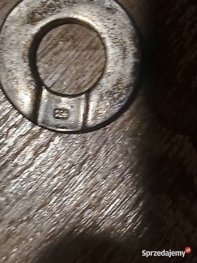 Srebrny naszyjnik Ostrowiec Świętokrzyski