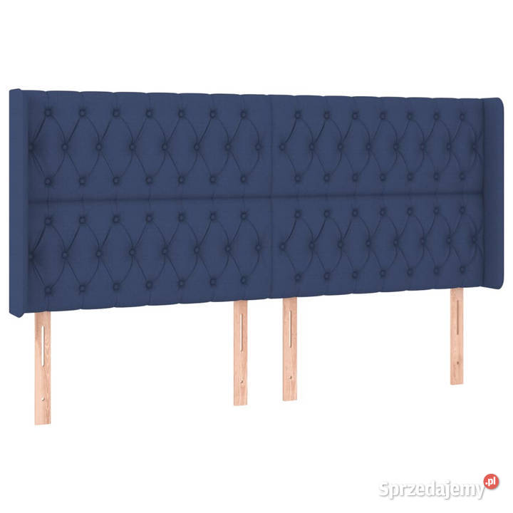 Zagłówek do łóżka z LED niebieski 183x16x118128 Warszawa sprzedam