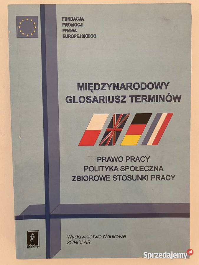Międzynarodowy Glosariusz Terminów Warszawa sprzedam