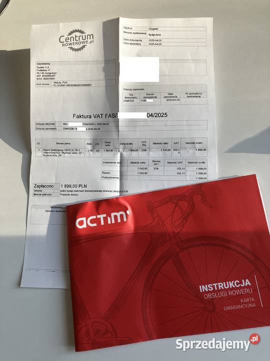 GWARANCJA 2025 Rower trekkingowy OXFELD TR7 Kraków