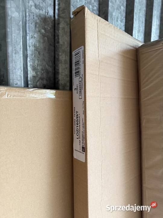 Nowe łóżko Tetrix 160x200 materac H3 multipocket Siedlce