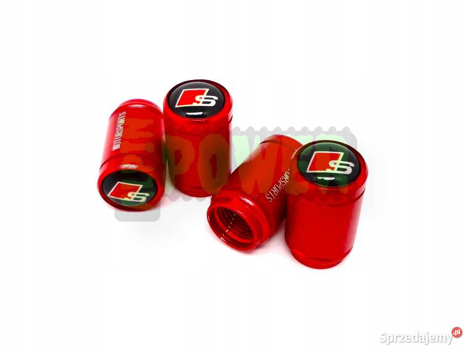 AUDI S Line Nakrętki Na Wentyle Czapki Do Opon sprzedam