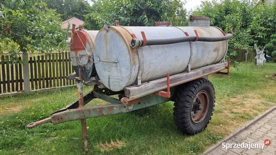 Zbiornik beczka mobilna beczkowóz na kołach na Pozostałe