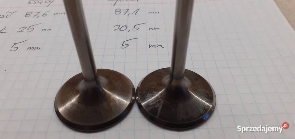 zawory ssace wydechowe głowica Husqvarna tc te śląskie Kamienica Polska