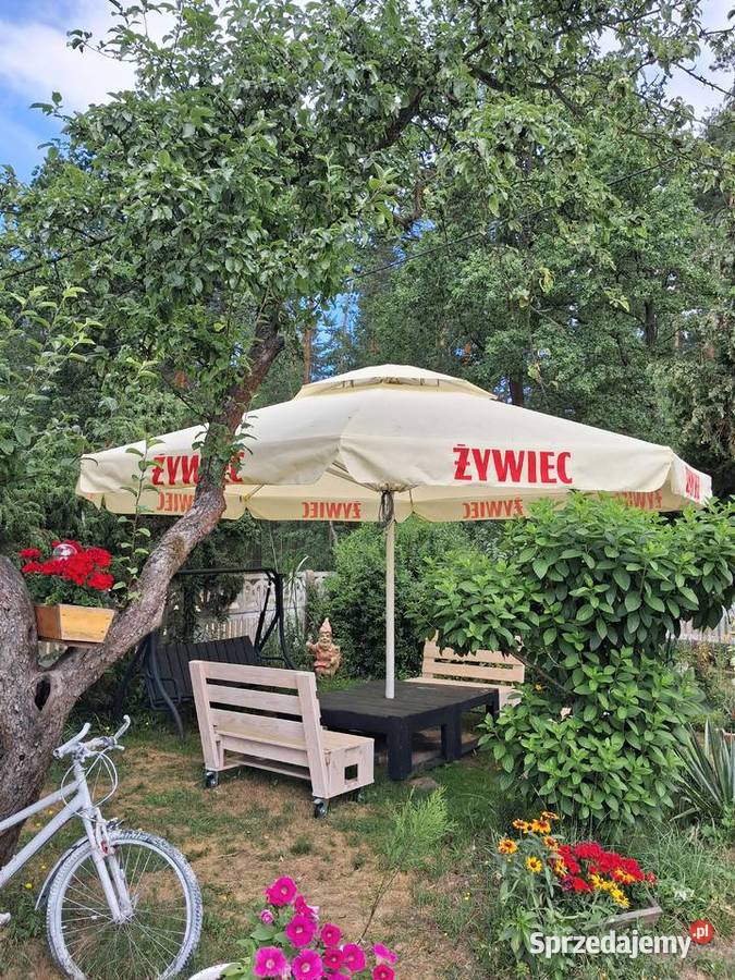 duży parasol ogrodowy 55m śląskie Panki