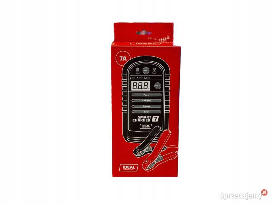 Ładowarka Smart Charger 6V 12V 7A IDEAL Akumulatory