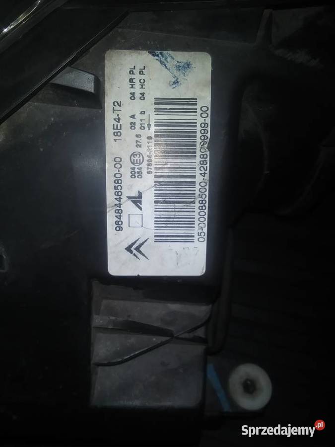 C Xara 2 reflektor przod