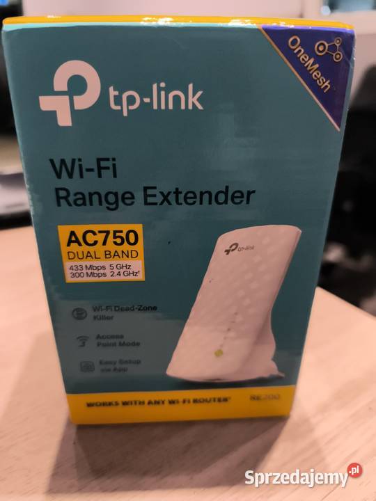TPLink RE200 wzmacniacz sygnału WiFi AC750 5 GHz Łódź