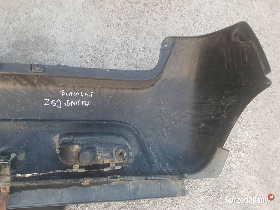 Suzuki Ignis FH 0003 zderzak tył dokładka BLACK Legnica