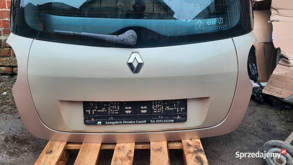 klapa bagażnika Renault Modus lak TED12 osobowe Dębno sprzedam