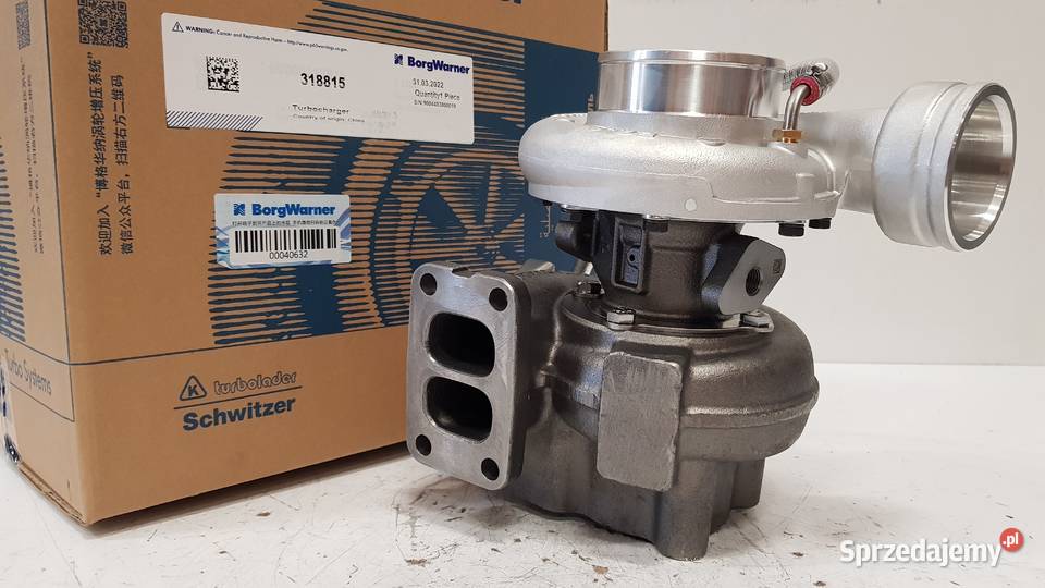 Nowa turbosprężarka SCHWITZER 318815  3181754  Siedlce