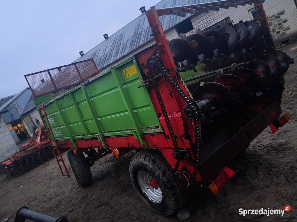 Rozrzutnik obornika unia tytan 7 plus podlaskie Szczuczyn