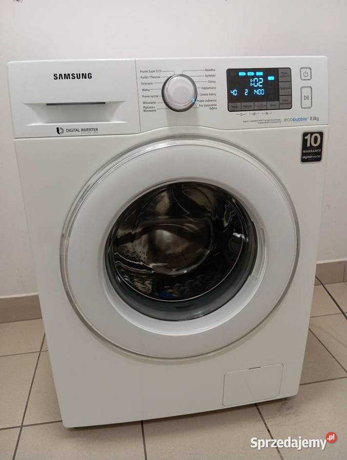 Pralka Samsung Eco bubble 8 1400obr Digital 55cm Warszawa sprzedam
