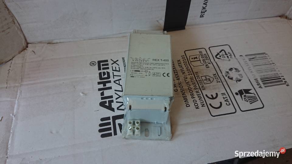 Statecznik Balast 400W Lampa Sodowa małopolskie Izby