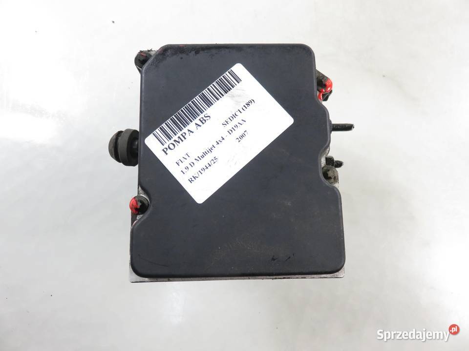 POMPA ABS FIAT SEDICI 189 0265950462 osobowe małopolskie sprzedam