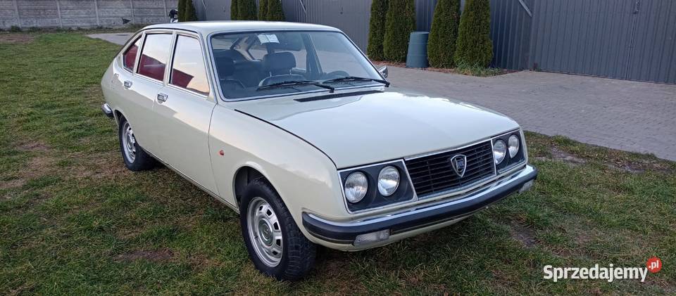 Lancia Beta z 1973 roku urok włoskiego designu z 1438cm3 Zgierz