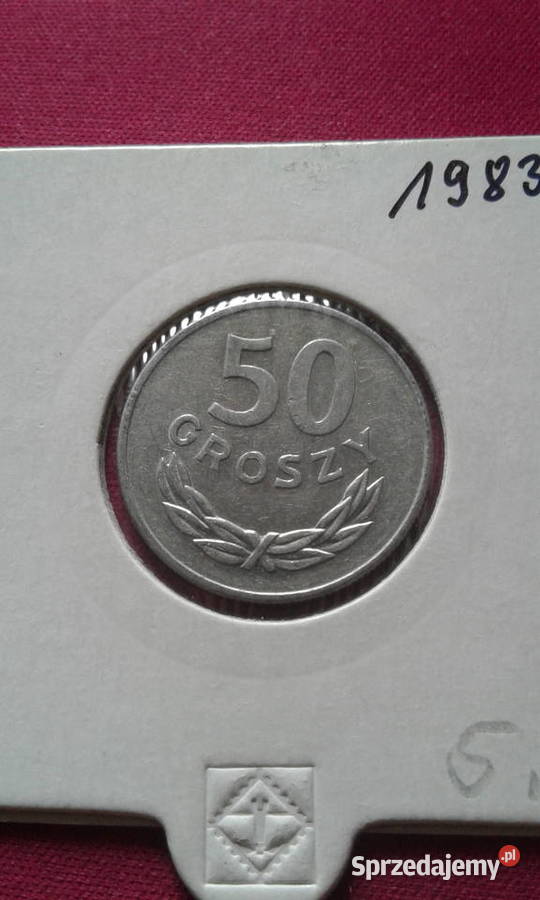 50 groszy 1983 r PRLokoło mennicza Konin sprzedam
