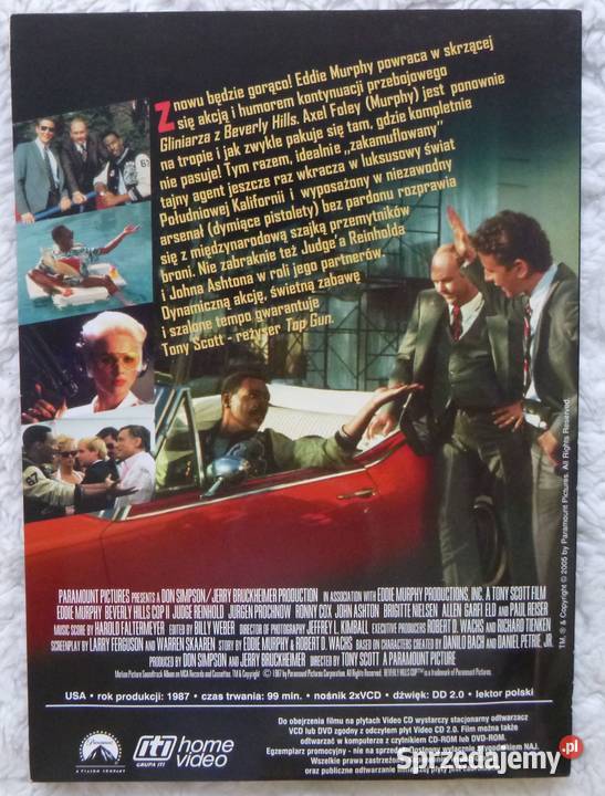 Film VCD Gliniarz z Beverly Hills 2 Warszawa