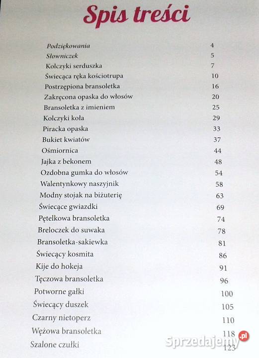 Magiczne gumki loom Ozdoby John McCann Becky Chełm