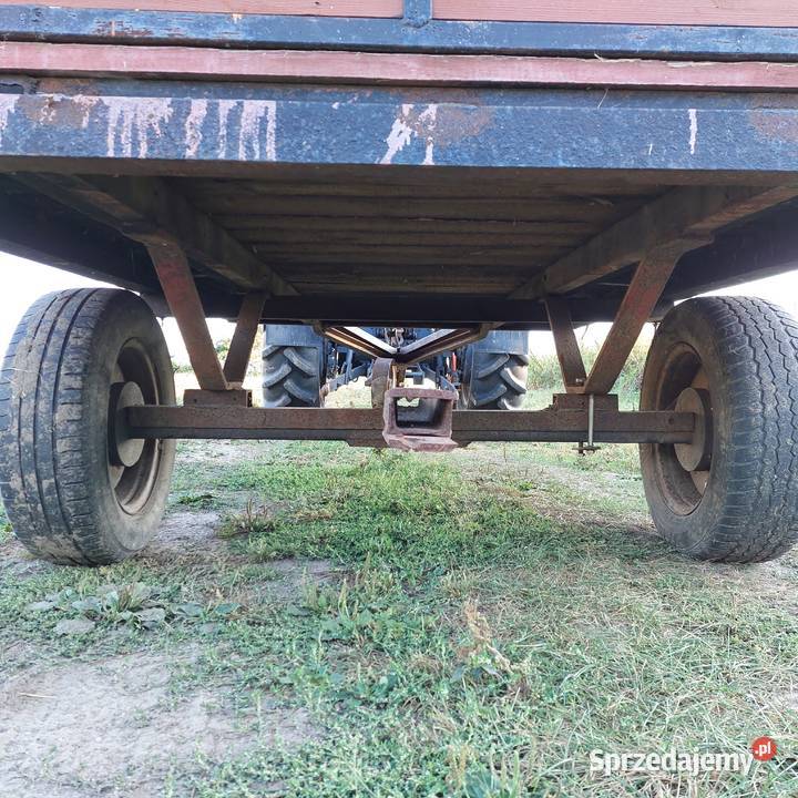 Przyczepka jednoosiowa ciągnikowa Biskupice