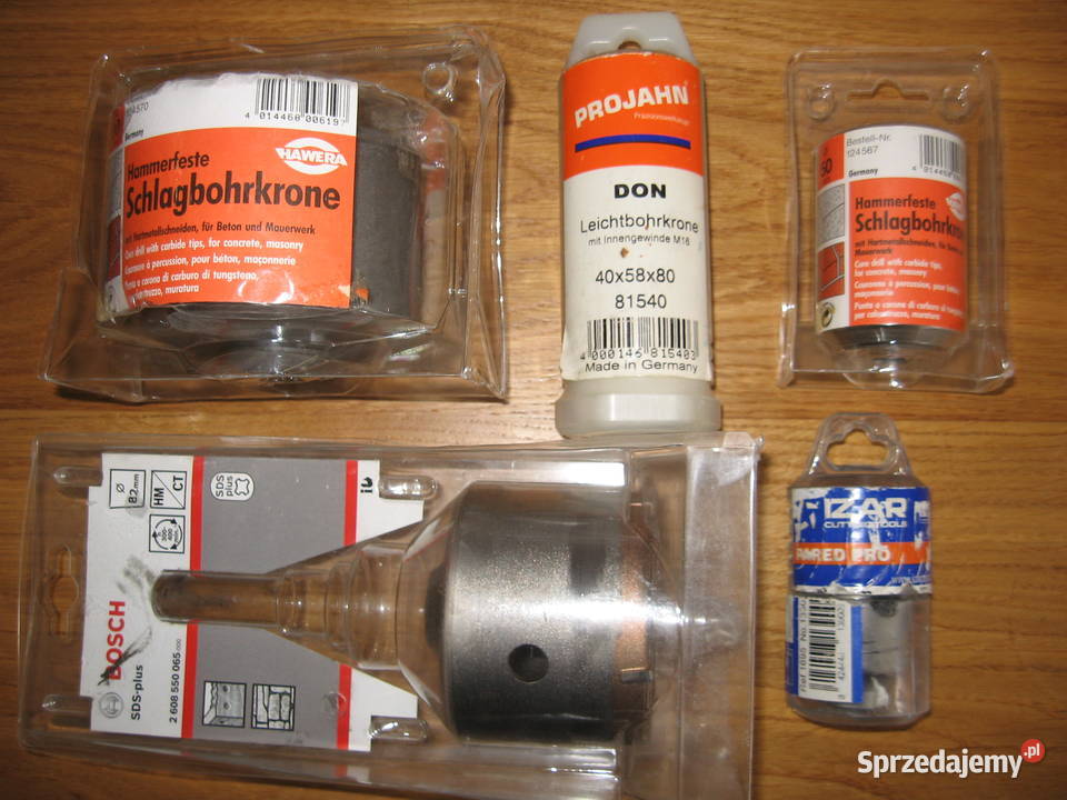 Otwornica koronka Bosch 82 mm Hawera Projahn Sosnowiec sprzedam