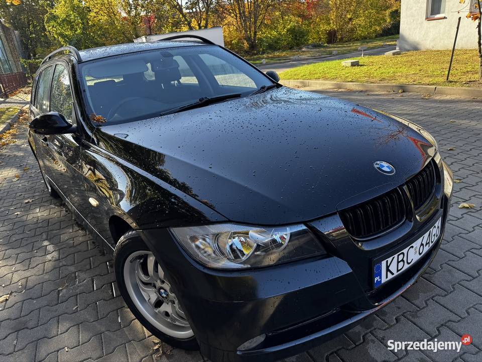 BMW 320 zarejestrowany anglik 2007 r serwisowany w ASO mazowieckie Żyrardów