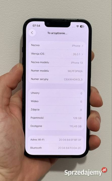 iPhone 13 128GB 89 kondycji Kraków