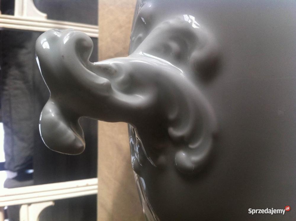 Stara waza sygnowana KPM biała śląskie Gliwice