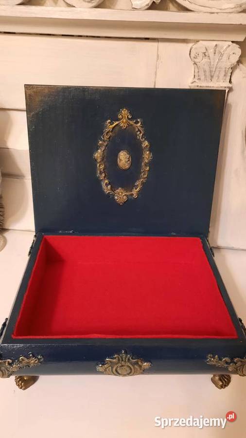 Stylowa szkatułka z rózami Kraków