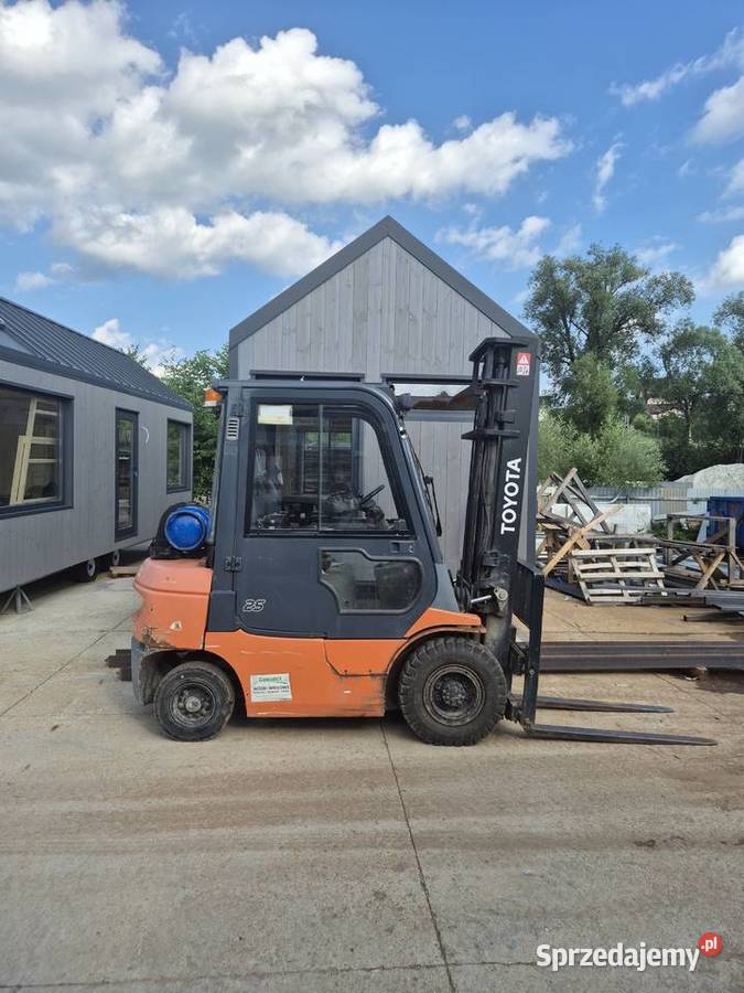 TOYOTA 427FGF25 Wózek widłowy 2005 Duplex 42m Raba Wyżna