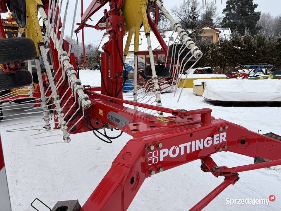 Zgrabiarka 2 karuzelowa Pottinger Euro Top 771 A mazowieckie Myszyniec