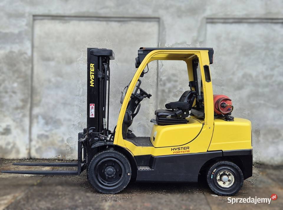 Wózek widłowy Hyster 3500 TRIPLEX wolny skok Wózki widłowe