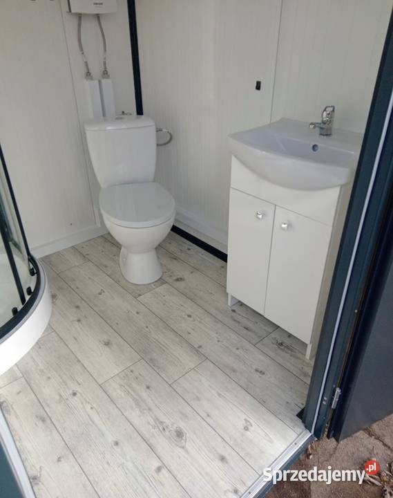Kontener sanitarny WC prysznic Trzciel