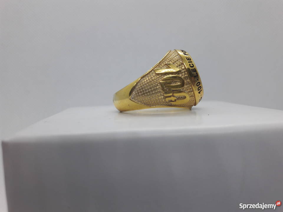 Pierścień okolicznościowy 100lecia Policji Bydgoszcz