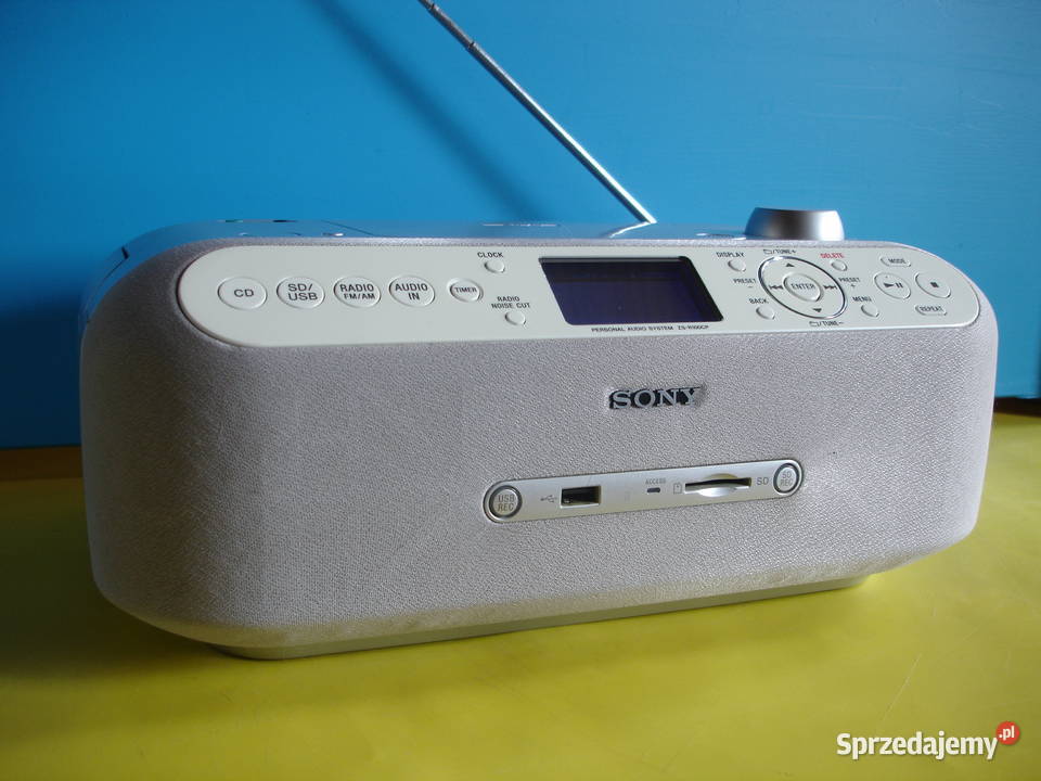 Radioodtwarzacz z CD SONY ZSR100CP Zielona Góra