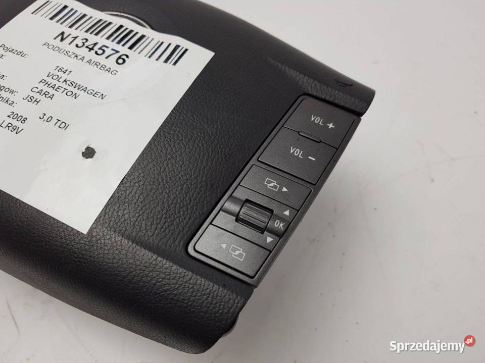 PODUSZKA AIRBAG 3D0880201CJ PHAETON kujawsko-pomorskie Lipno