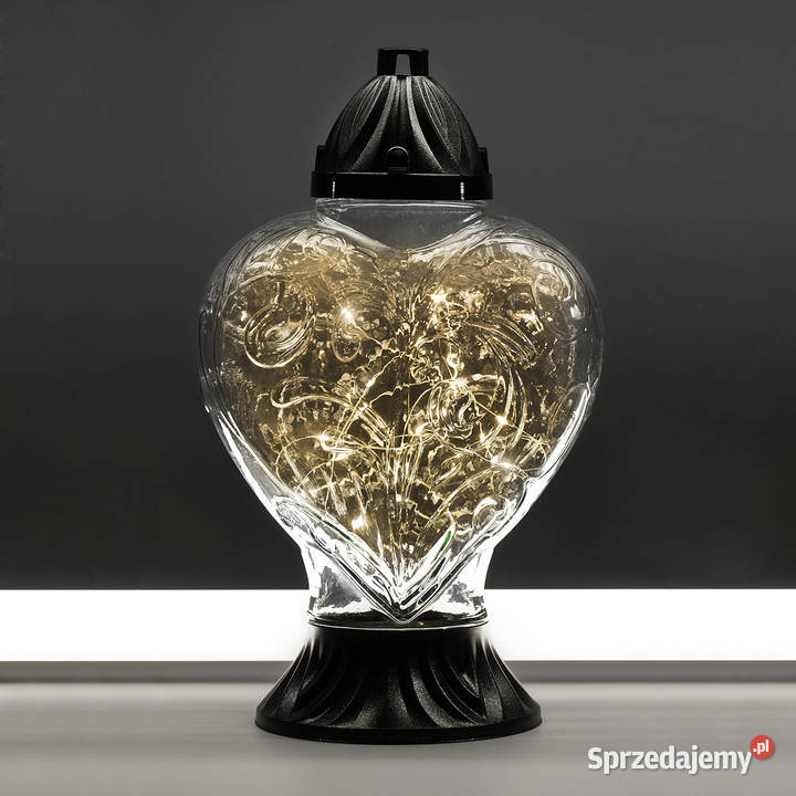 Duży znicz serce Z466 Świdnica