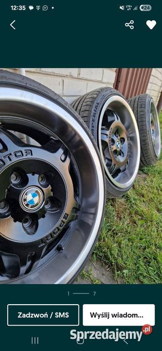 Alufelgi 17 8J BMW E36 mazowieckie Pionki