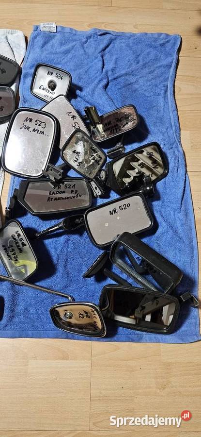 Lusterko WarszawaSyrena FiatTrabant i inne stare Barlinek sprzedam