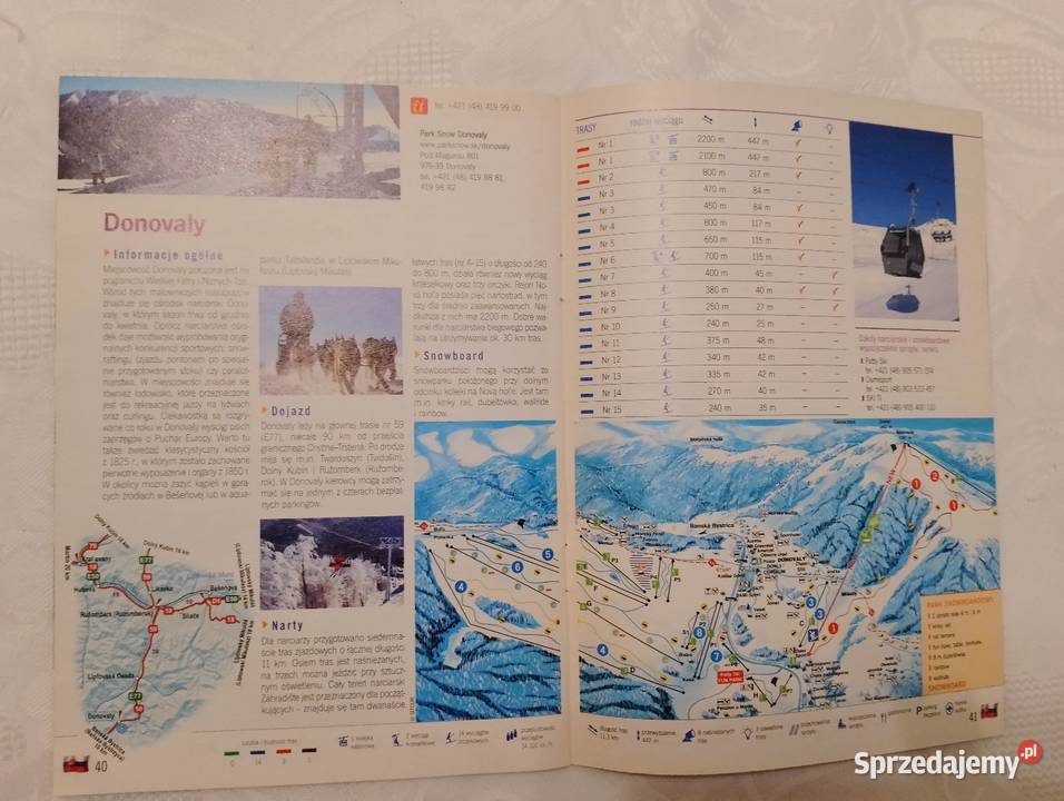 Przewodnik narciarzy POLSKA i SŁOWACJA sporty wielkopolskie Oborniki