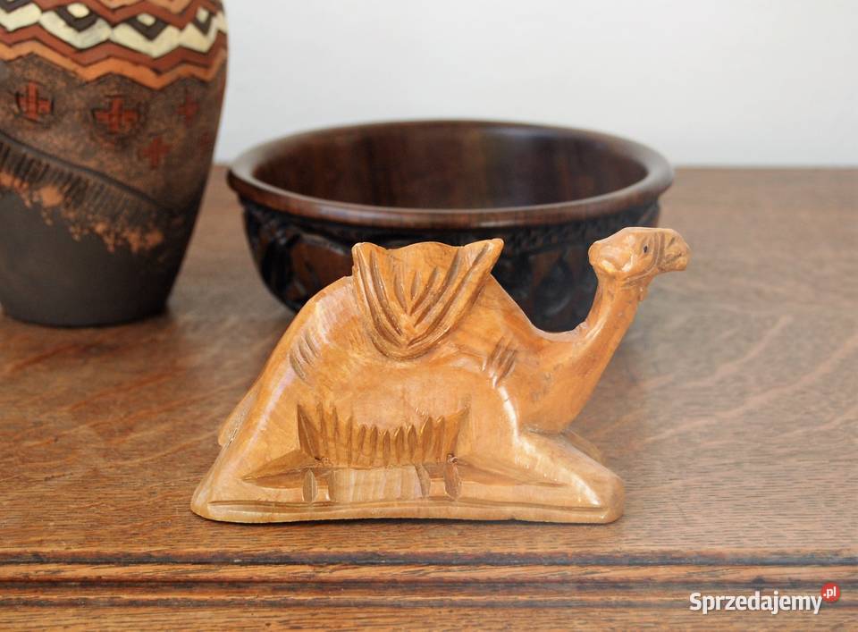 Wielbłąd rzeźba afrykańska Egipt rękodzieło sprzedam