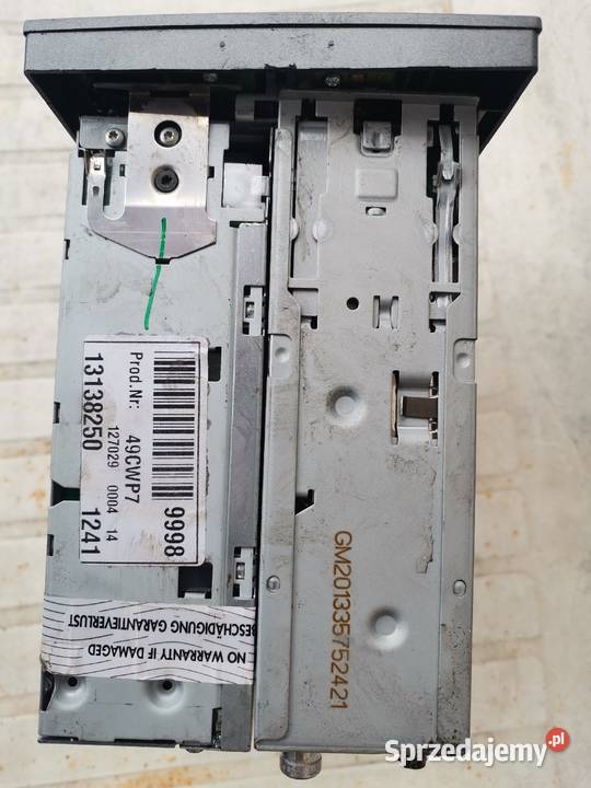 Radio samochodowe siemens NCDC 2013 opel vectra Radioodtwarzacze