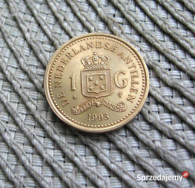 Antyle Holenderskie 1 Gulden 1993r wielkopolskie sprzedam
