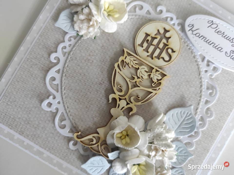 Kartka w pudełku ręcznie robiona Pamiątka łódzkie Łódź sprzedam